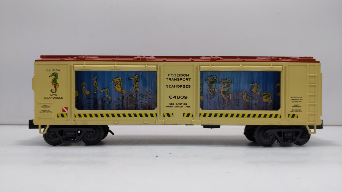 MTH 30-79353 O Gauge Seahorse Transport Operating Action Car