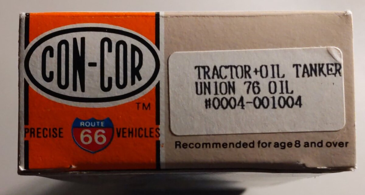 Con-Cor 0004-001004 HO Union 76 Tractor and Oil Tanker