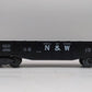 Williams 47208 O Norfolk & Western Gondola with 6 Wooden Barrels