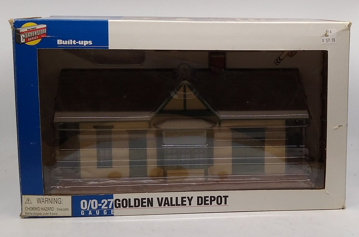Walthers 933-2707 O Scale Built-Up Golden Valley Depot
