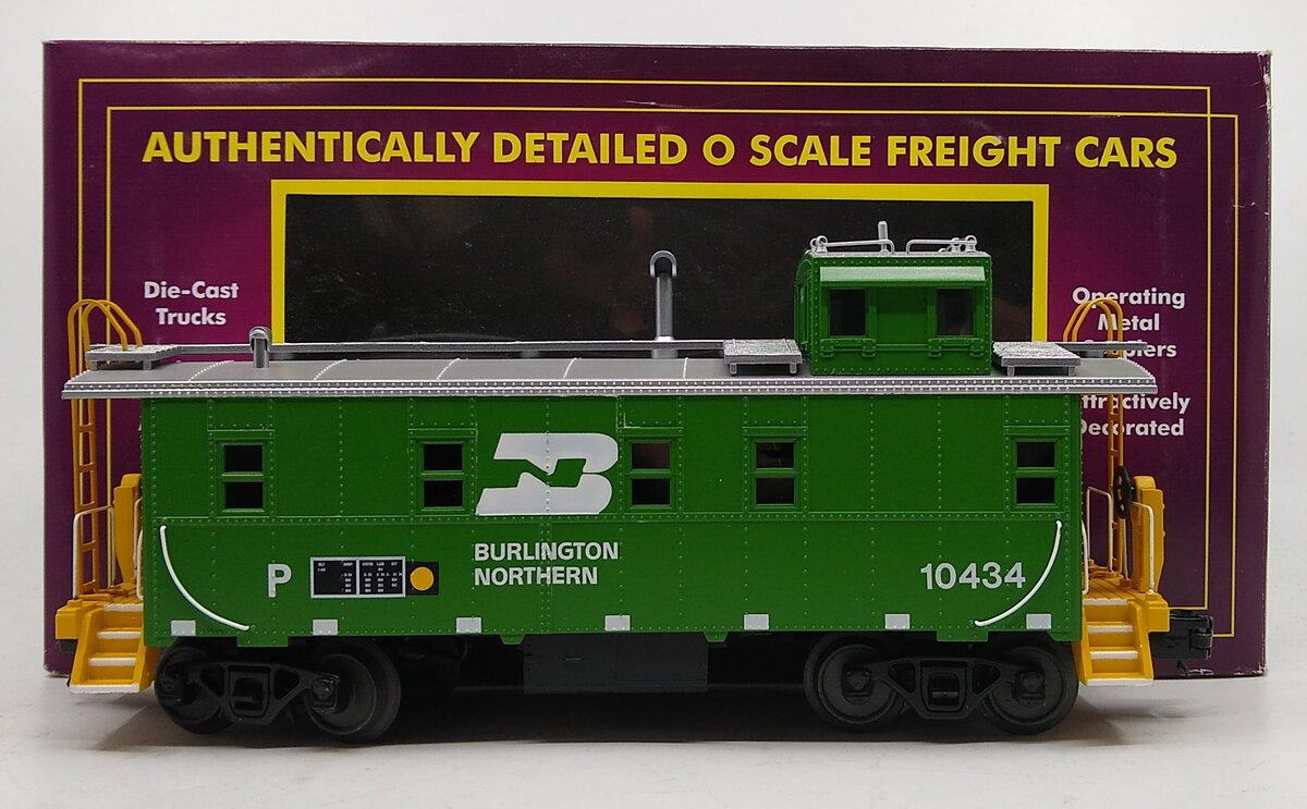 MTH 20-91398 O Scale Burlington Northern Caboose #10434