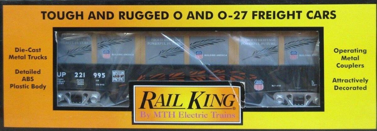MTH 30-72110 O WP Gondola Car w/Crates