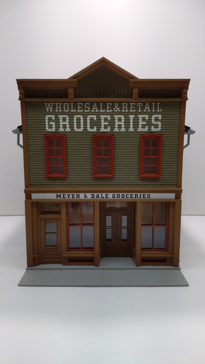 MTH 30-90345 Assembled Meyer & Dale Wholesale & Grocery Building