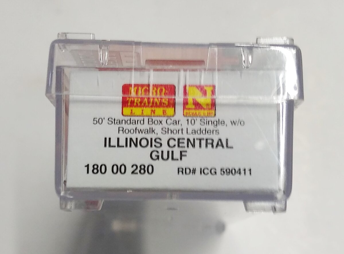 Micro-Trains 18000280 N Illinois Central Gulf 50' Boxcar #590411