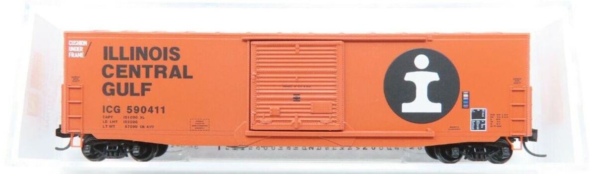 Micro-Trains 18000280 N Illinois Central Gulf 50' Boxcar #590411