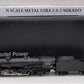 Model Power 875701 N Undecorated 2-8-2 Mikado Standard Tender w/Sound & DCC