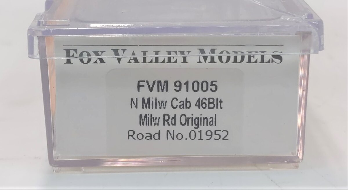 Fox Valley Models 91005 Mke Rd RS Caboose #01952