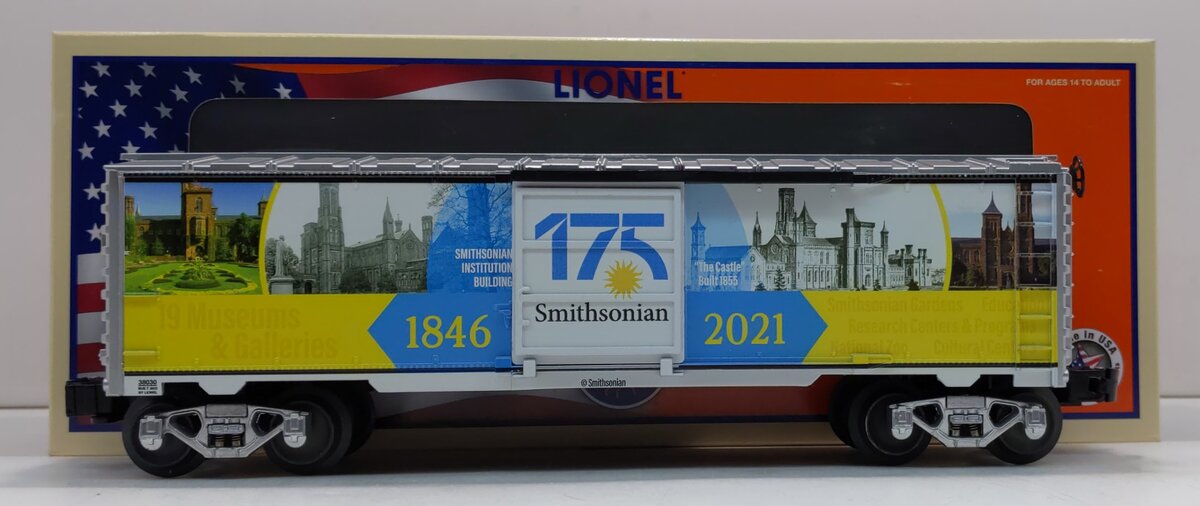 Lionel 2238030 O Smithsonian 175th Anniversary Boxcar