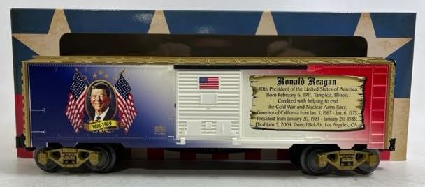 Lionel 6-81487 O Gauge USA Presidents Ronald Reagan Boxcar