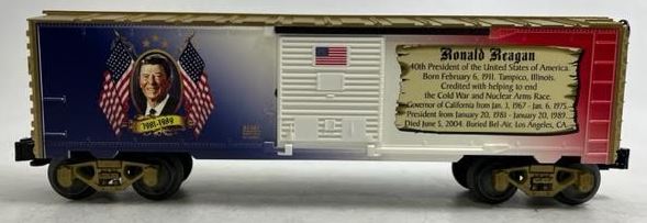 Lionel 6-81487 O Gauge USA Presidents Ronald Reagan Boxcar