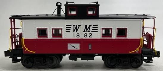 Lionel 6-84140 O Gauge Western Maryland (Circus) Northeast Caboose #1882