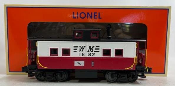 Lionel 6-84140 O Gauge Western Maryland (Circus) Northeast Caboose #1882