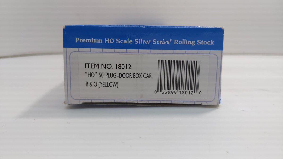 Bachmann 18012 HO Baltimore & Ohio 50' Plug-Door Boxcar