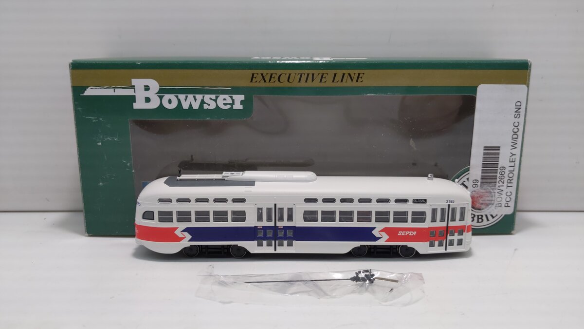 Bowser 12669 HO Scale PCC Septa Phase 1 Diesel Loco W/ DCC & Sound #2185