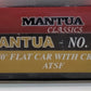 Mantua 727001 HO Scale ATSF 40' Flat with Crates #22548