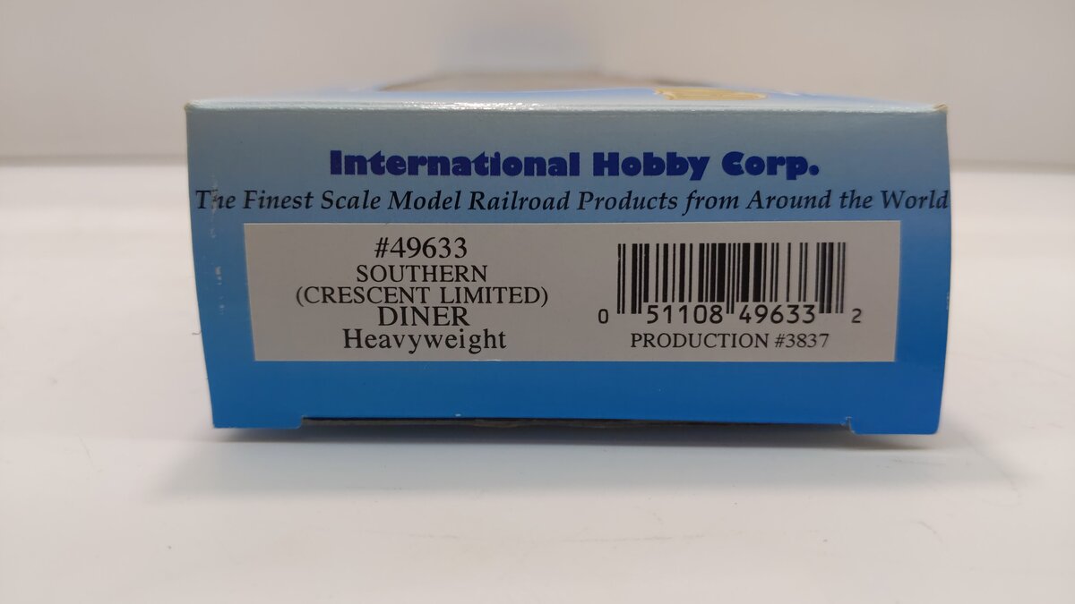 IHC 49633 HO Scale Southern Crescent Limited Heavyweight Diner