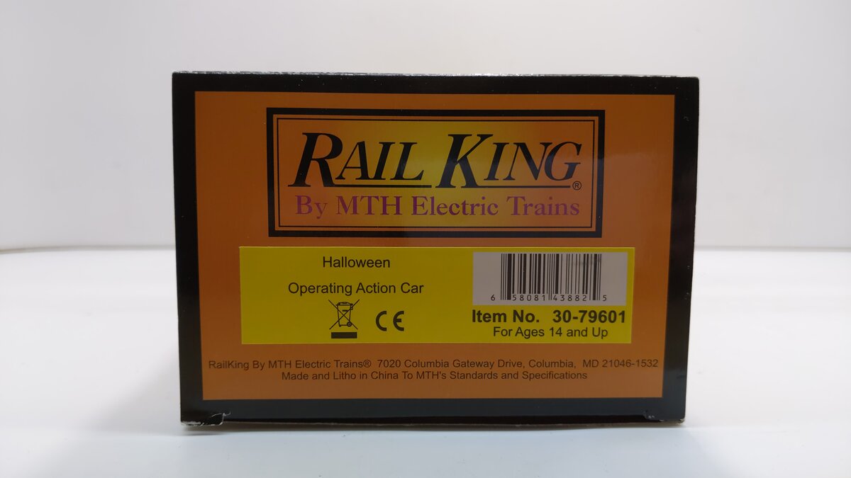 MTH 30-79601 O Halloween Operating Action Car