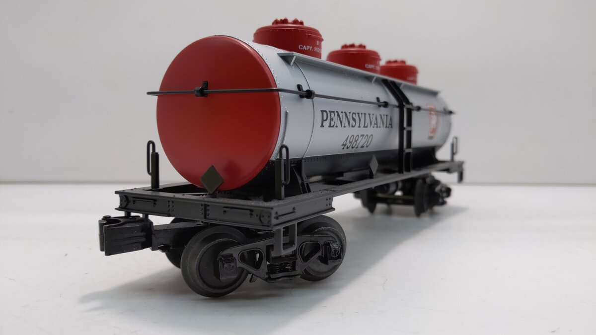 MTH 30-73571 O Pennsylvania RailKing 3-Dome Tank Car #498720