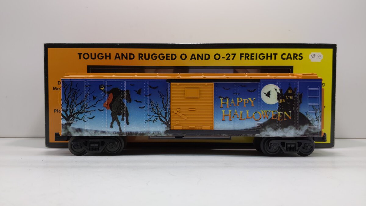 MTH 30-74962 O Gauge Halloween Boxcar