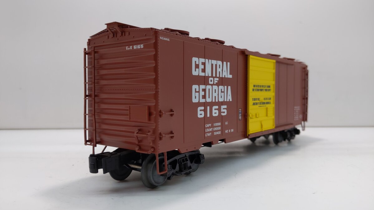 Lionel 2126072 O Central of Georgia 40' Roof-Hatch Boxcar #6165