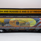 MTH 30-75708 O Union Pacific 4-Bay Cylindrical Covered Hopper #4014
