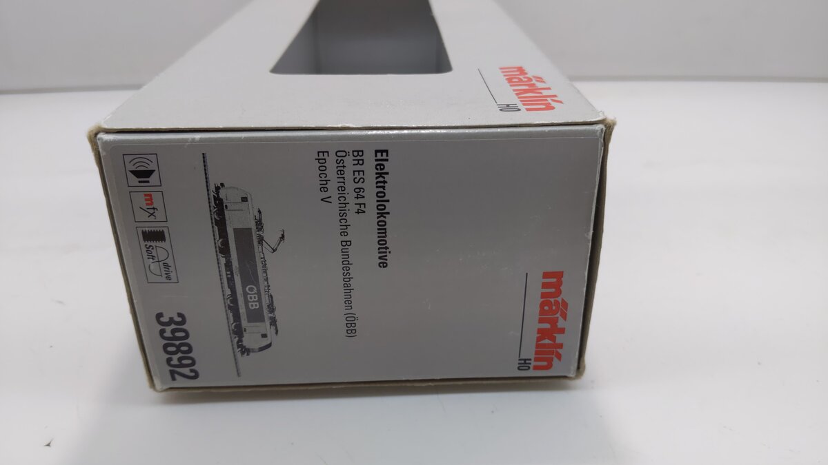 Marklin 39892 HO Scale ÖBB ES 64 F4 Fast General-Purpose Electric Locomotive