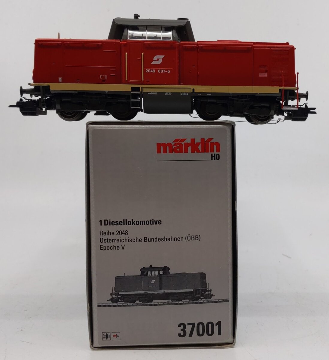 Marklin 37001 HO Austrian Federal Railways OBB Class 2048 Diesel - 3-Rail