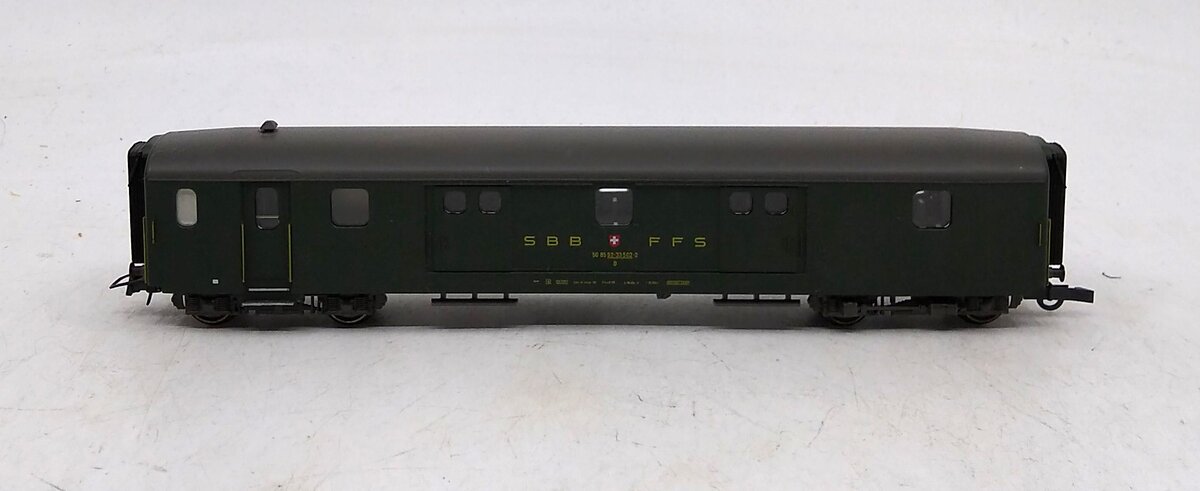 Marklin 43401 Swiss Federal Railways SBB Type D Steel Baggage Car