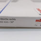 Marklin 24672 HO C Track R1 14-3/16" Radius 30° Right Hand Curved Switch Turnout