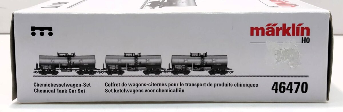 Marklin 46470 DB Eva Chemical Tank Car Set – Trainz