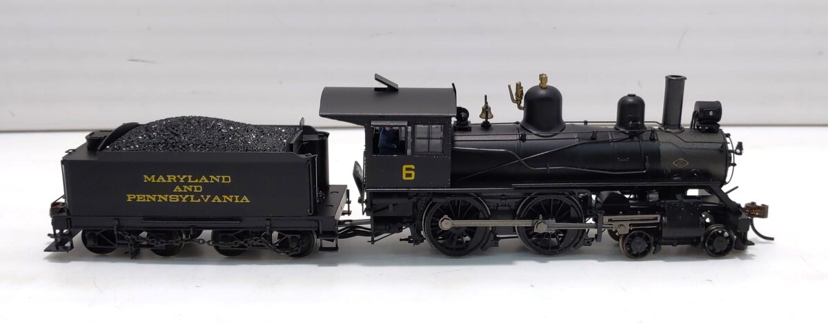 Bachmann 85105 Maryland & Pensylvania Modern 4-4-0 Steam Loco & Tender