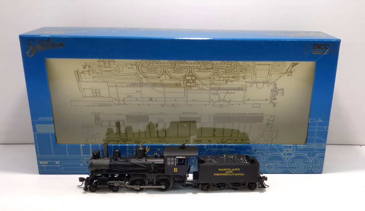 Bachmann 85105 Maryland & Pensylvania Modern 4-4-0 Steam Loco & Tender