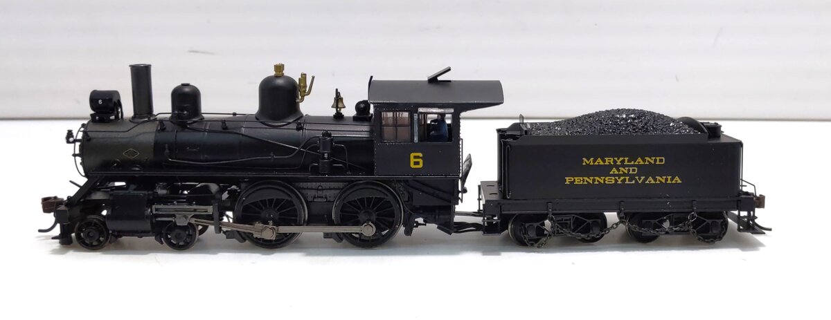 Bachmann 85105 Maryland & Pensylvania Modern 4-4-0 Steam Loco & Tender