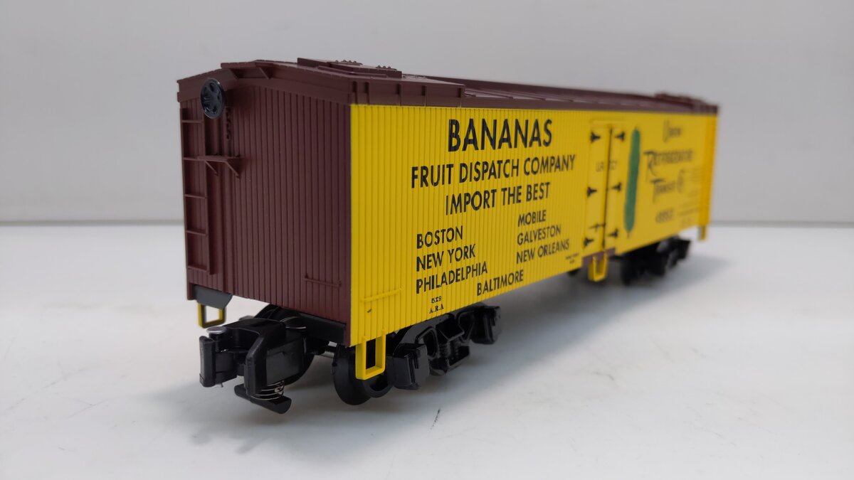 American Flyer 6-49953 Union Refrigerator Bananas Wood Side Reefer