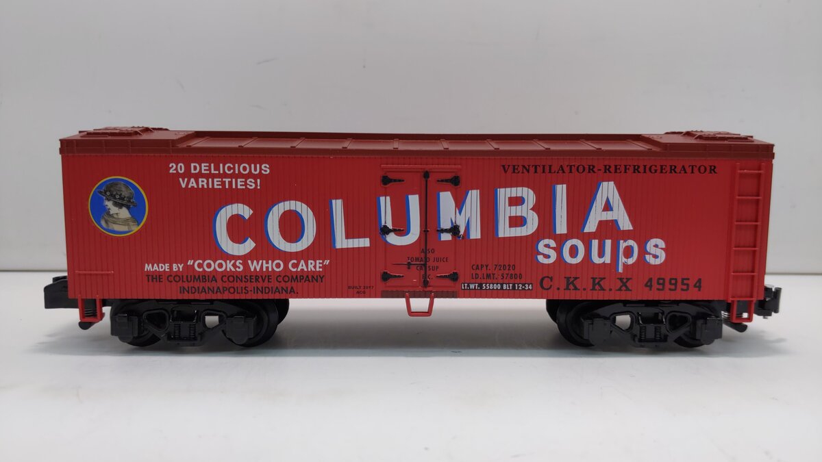 American Flyer 6-49954 S Columbia Soups Wood-Sided Reefer
