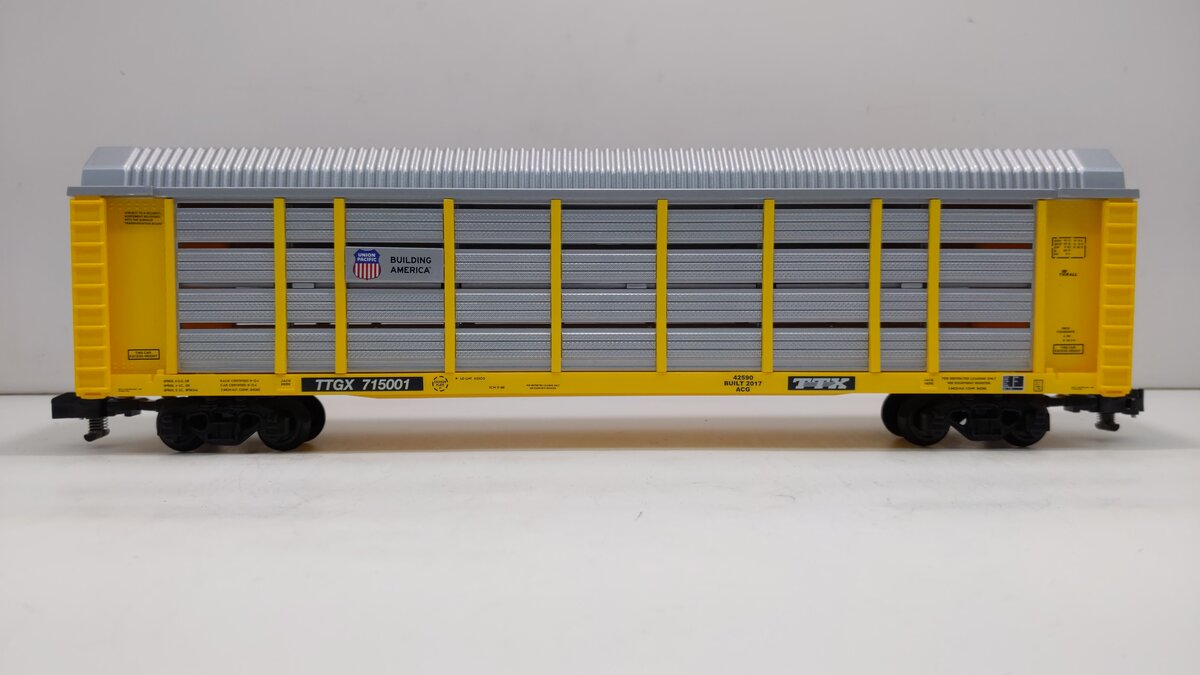 American Flyer 6-42590 S Union Pacific Auto Carrier #ETTX 715001