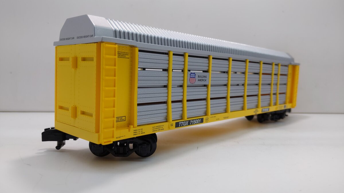 American Flyer 6-42590 S Union Pacific Auto Carrier #ETTX 715001