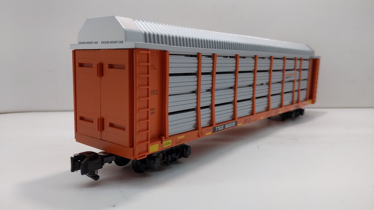 American Flyer 6-42593 S Gauge BNSF Auto Carrier #TTGX 965530