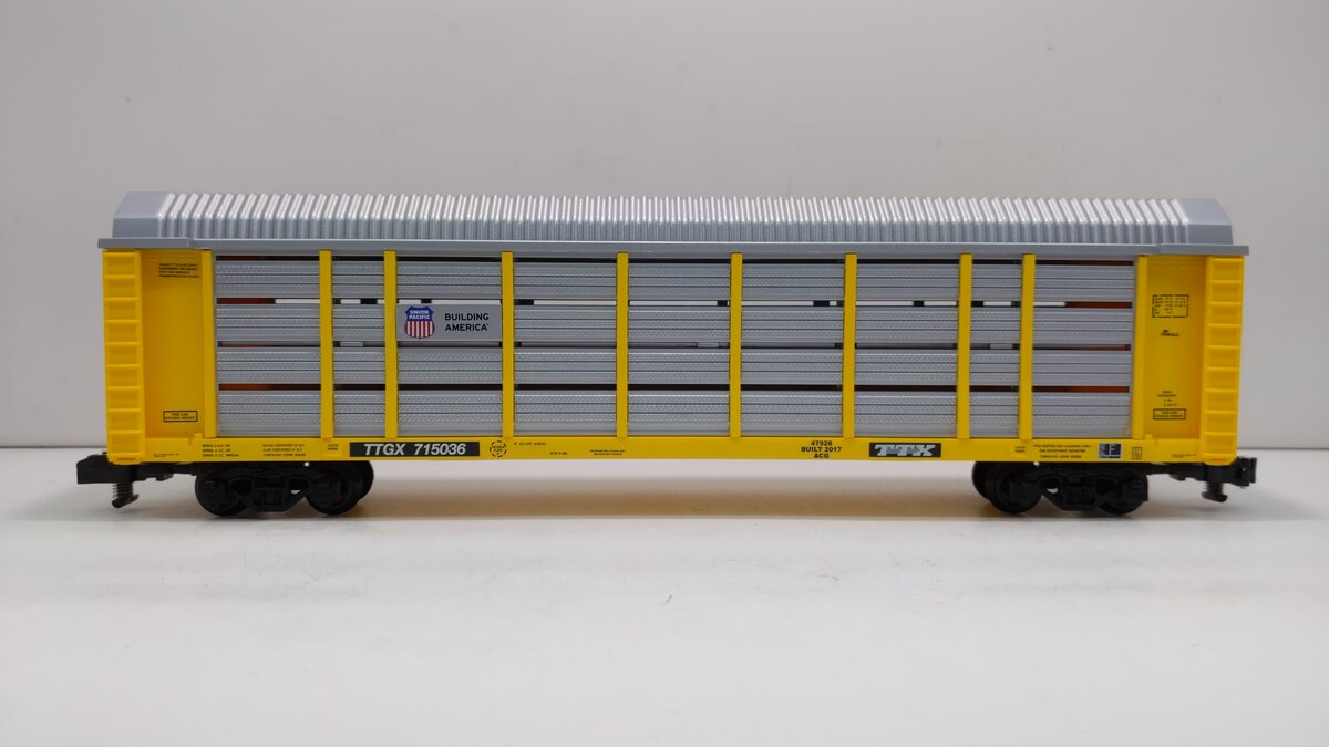 American Flyer 6-47928 S Union Pacific Auto Carrier #ETTX 715036