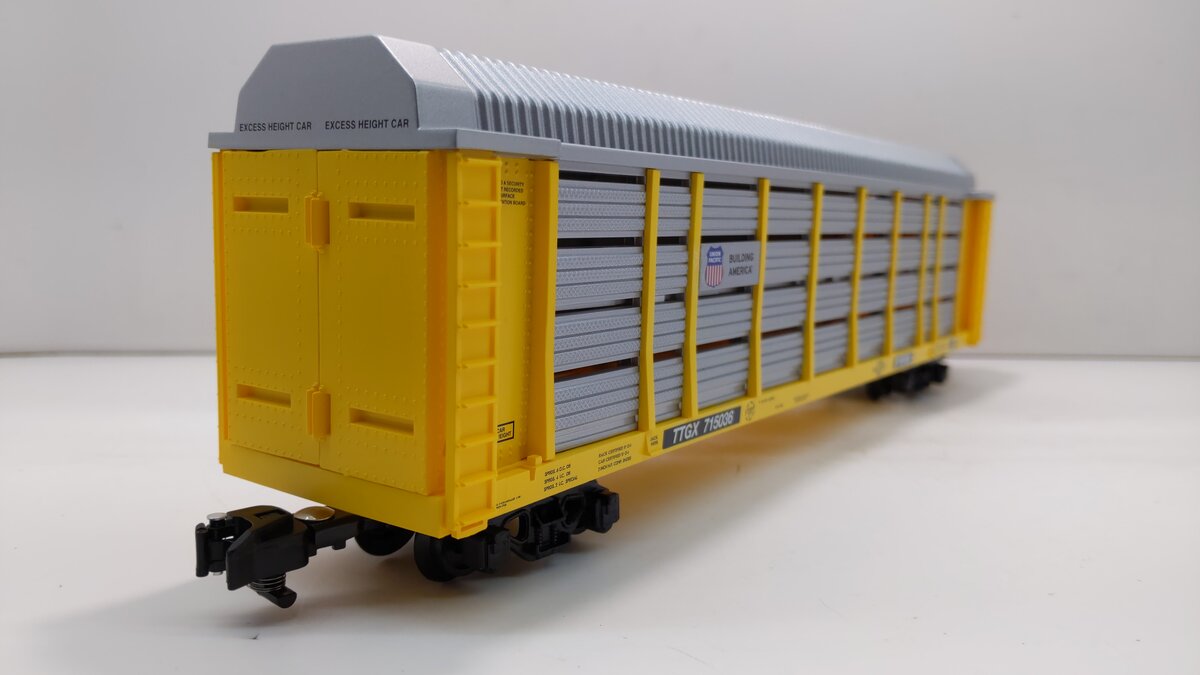 American Flyer 6-47928 S Union Pacific Auto Carrier #ETTX 715036