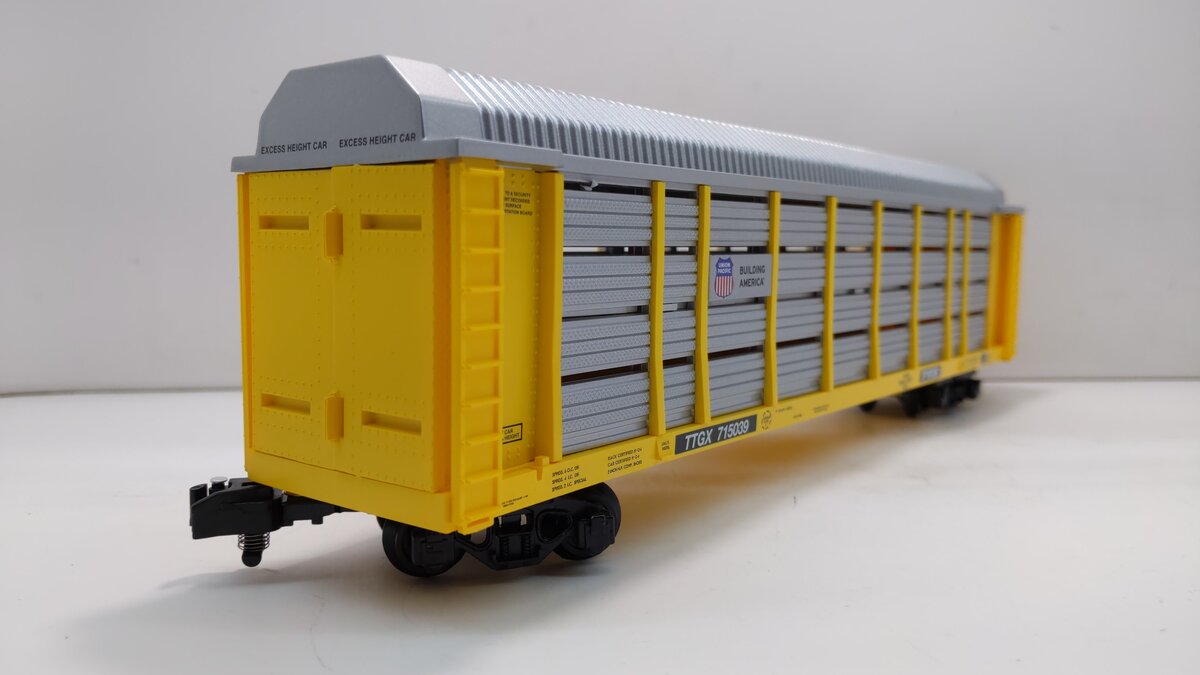 American Flyer 6-47929 S Union Pacific Auto Carrier #ETTX 715039