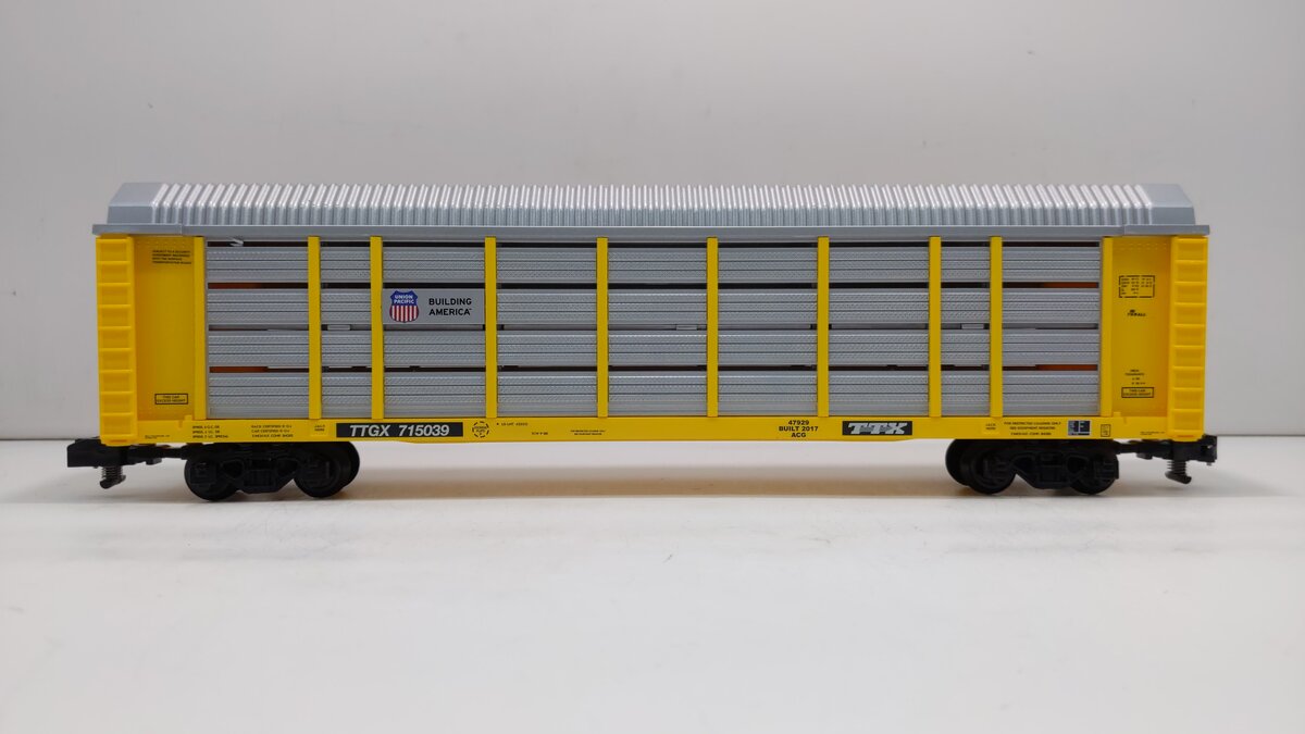 American Flyer 6-47929 S Union Pacific Auto Carrier #ETTX 715039