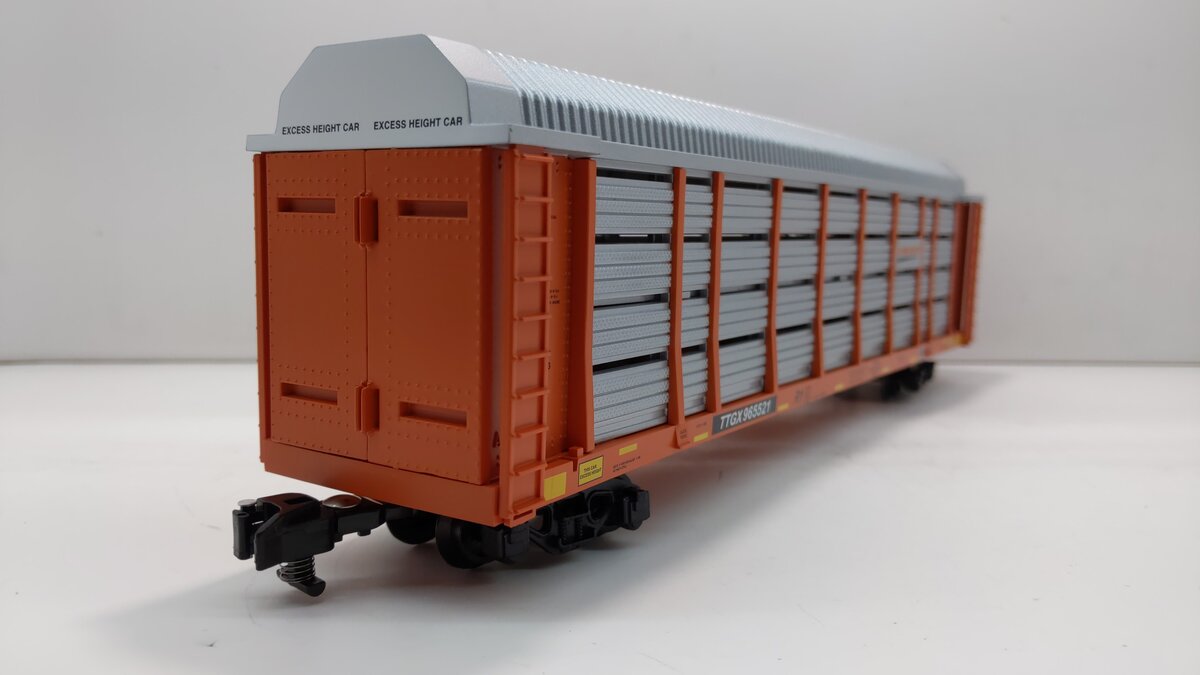 American Flyer 6-47938 S Burlington Northern Santa Fe Auto Carrier #TTGX 965521