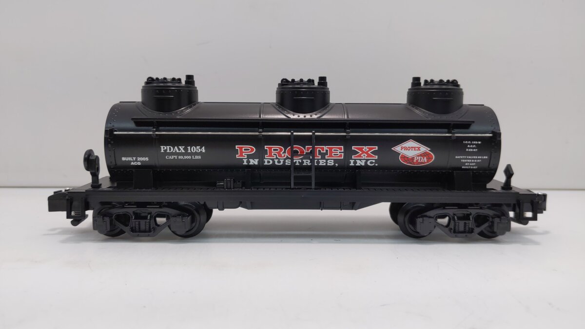 American Flyer 6-48418 S Gauge Protex 3-Dome Tank Car #1054