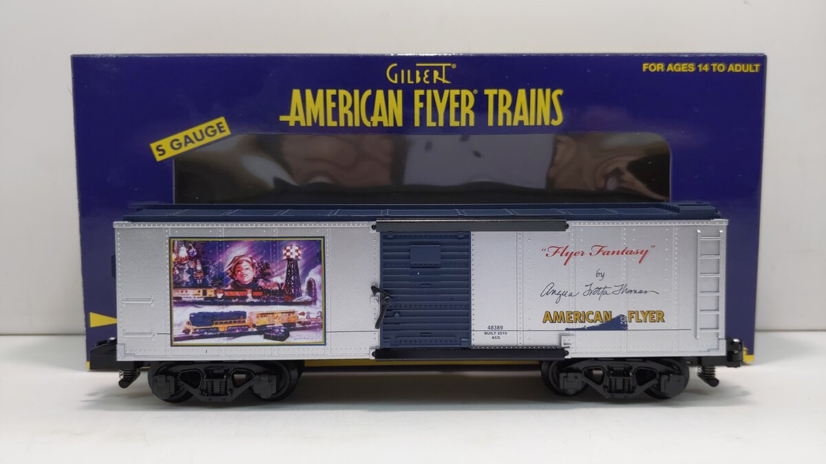American Flyer 6-48389 S Angela Trotta Thomas American Flyer Fantasy Boxcar