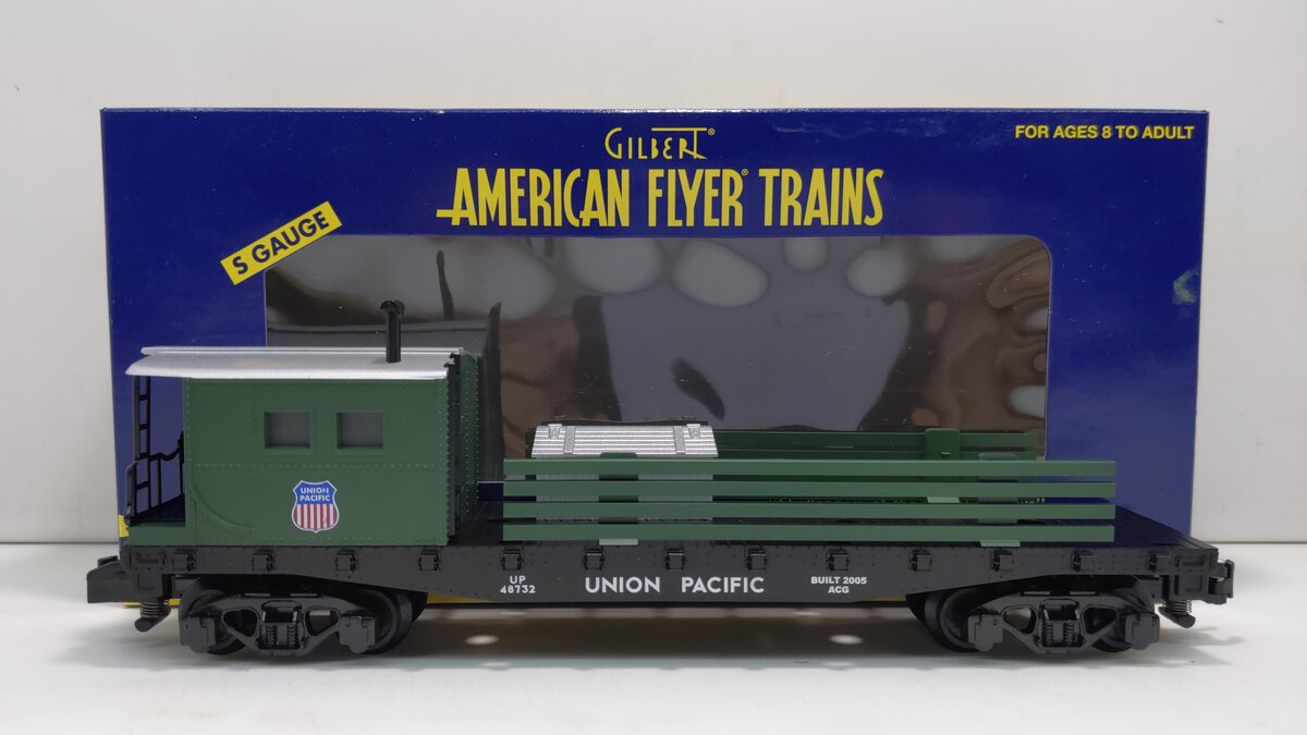 American Flyer 6-48732 S Scale Union Pacific Boom Car