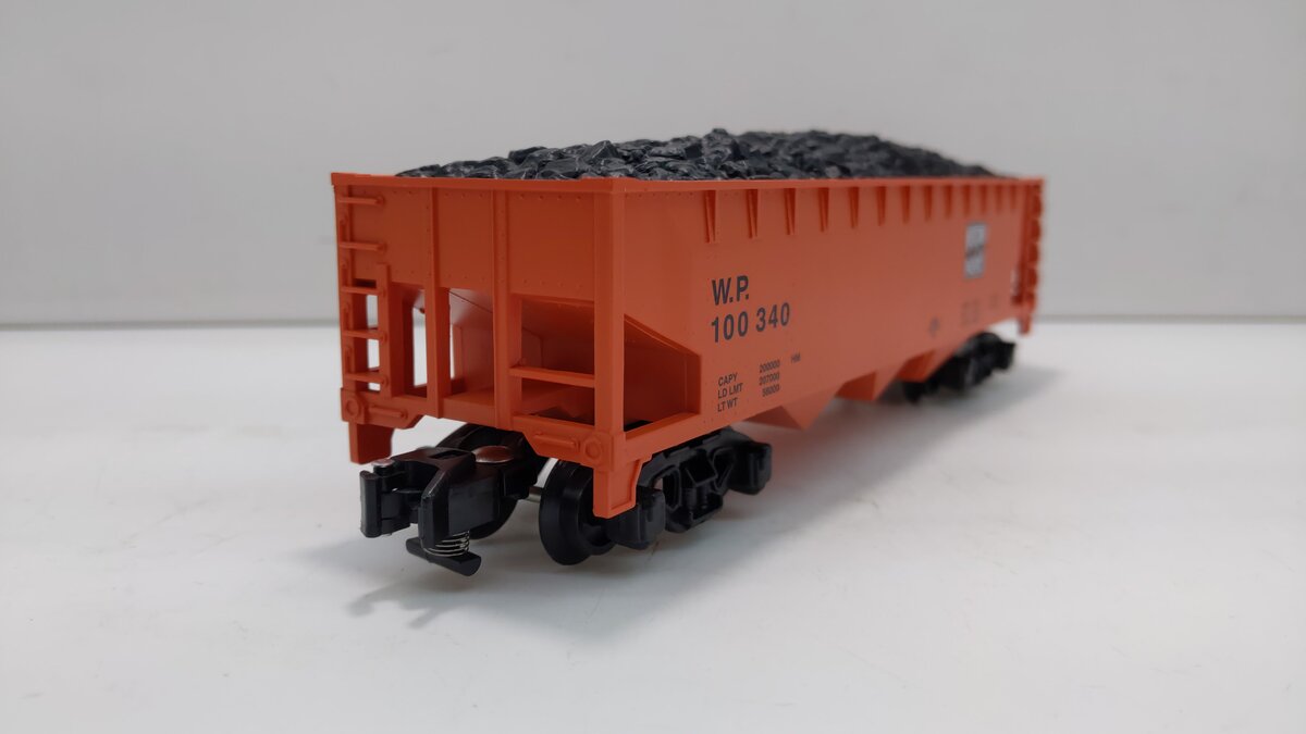 American Flyer 6-48636 S Scale Western Pacific 3-Bay Hopper #100340