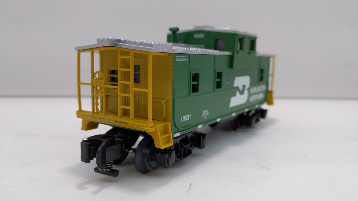 American Flyer 6-48752 S Scale Burlington Northern Extended Vision Caboose