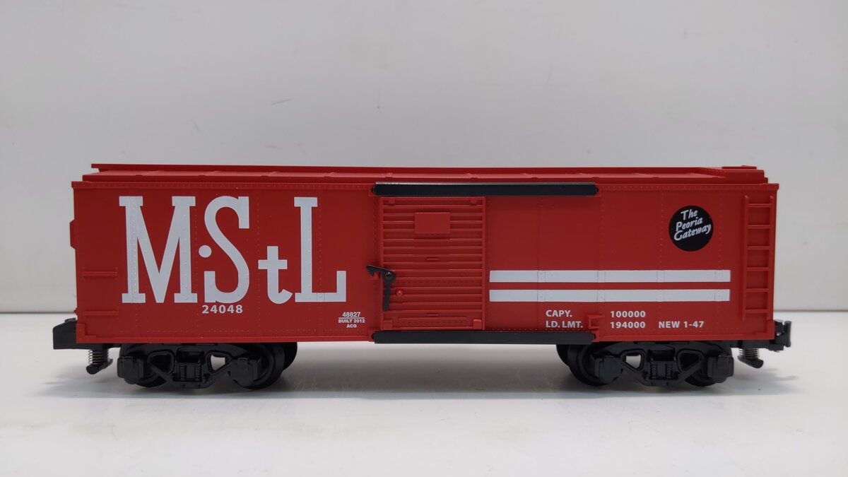 American Flyer 6-48827 S Scale Minneapolis & St. Louis Boxcar #24048