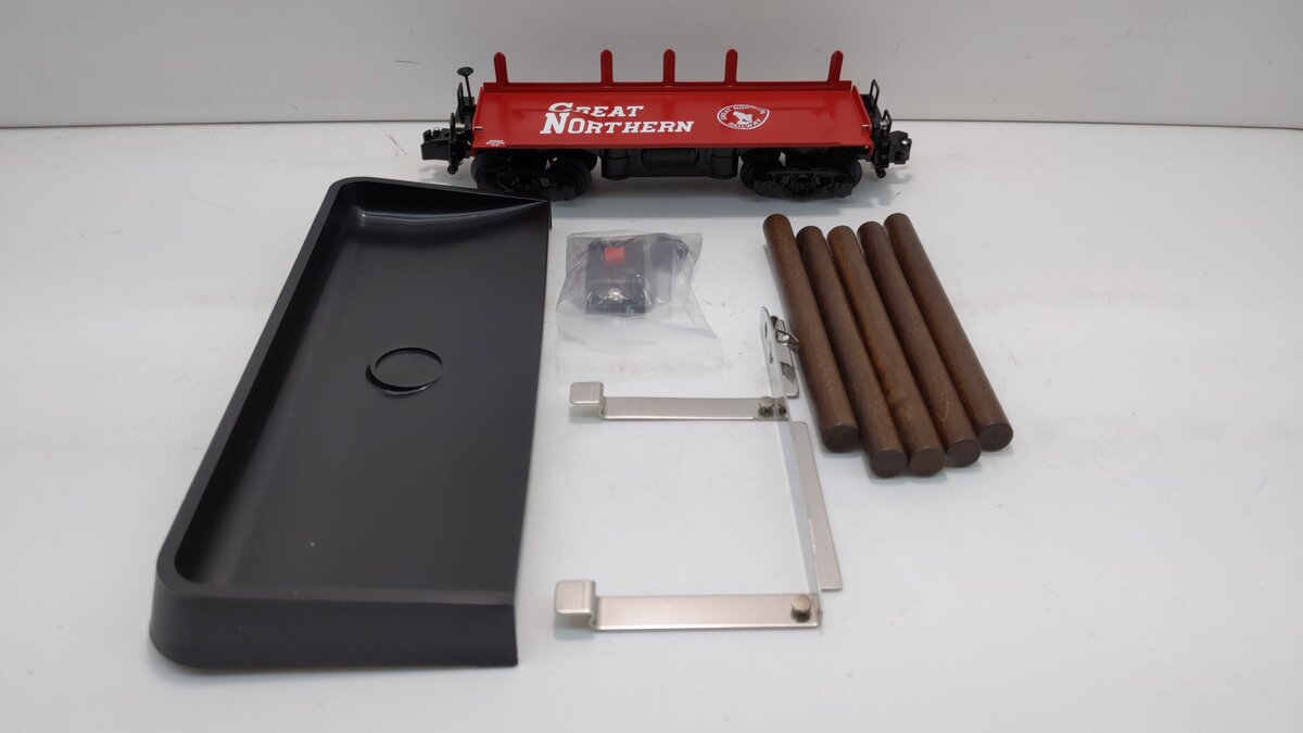 American Flyer 6-49054 S Scale Great Northern Log Dump Car